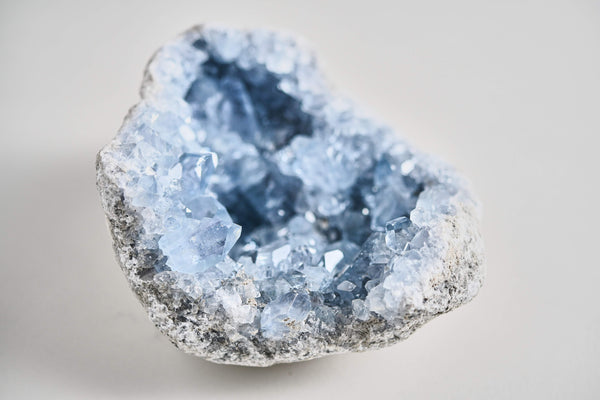 Blue Celestite Geode Large 