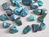 Chrysocolla tumbled small